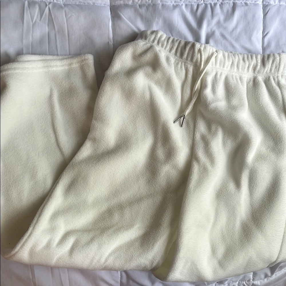 Girls kids 12 Cozy Cream Sweatpants